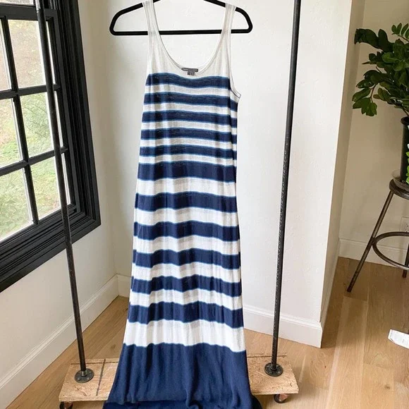 blue and white striped tank dress Frank & Eileen main image 0